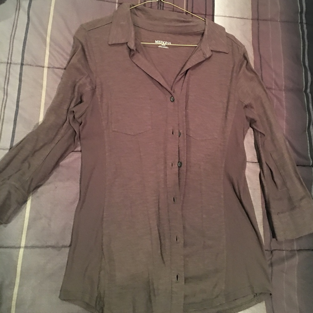 MERONA BUTTON UP