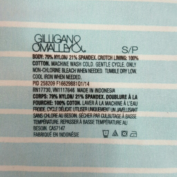 {New} NWT Gilligan & O'malley Underwear S set of 3 - Picture 3 of 5