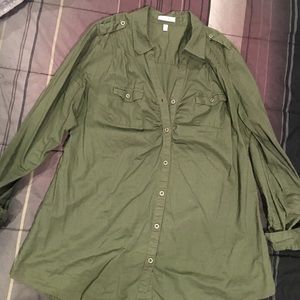 FASHION BUG BUTTON UP DRESS