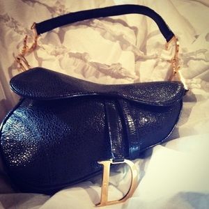 Authentic Christian Dior Saddle Bag