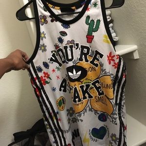 Adidas Originals mesh jersey x Pharrell Williams