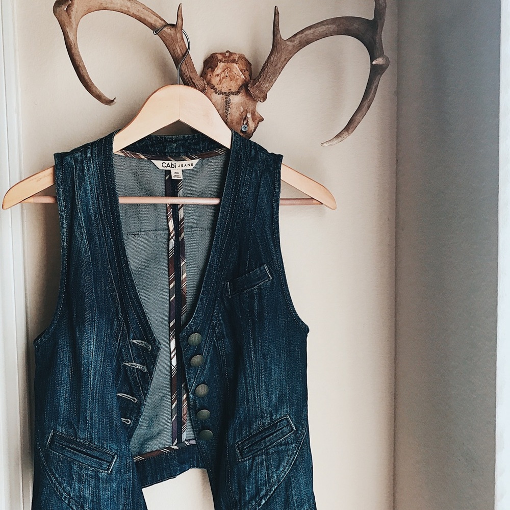CAbi Denim Vest