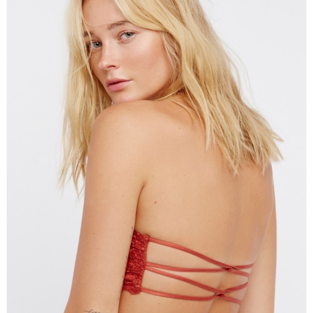 NWT Free People Essential Lace Bandeau