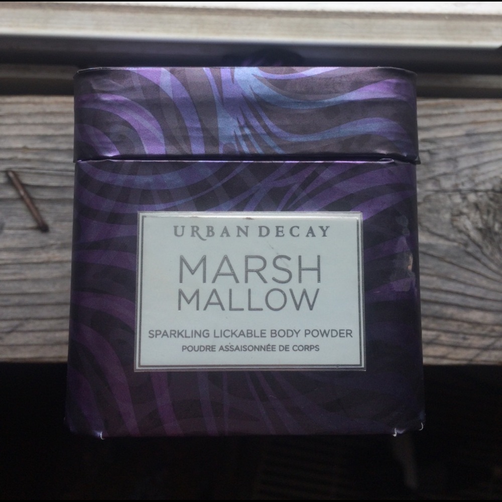 RARE URBAN DECAY Marshmallow Lickable Body Powder