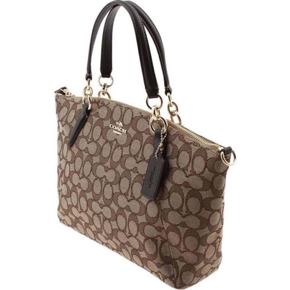 🐣 price drop! Coach khaki/brown cross body - Picture 2 of 6