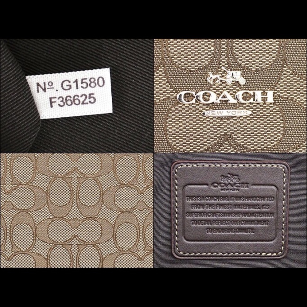 🐣 price drop! Coach khaki/brown cross body - Picture 3 of 6