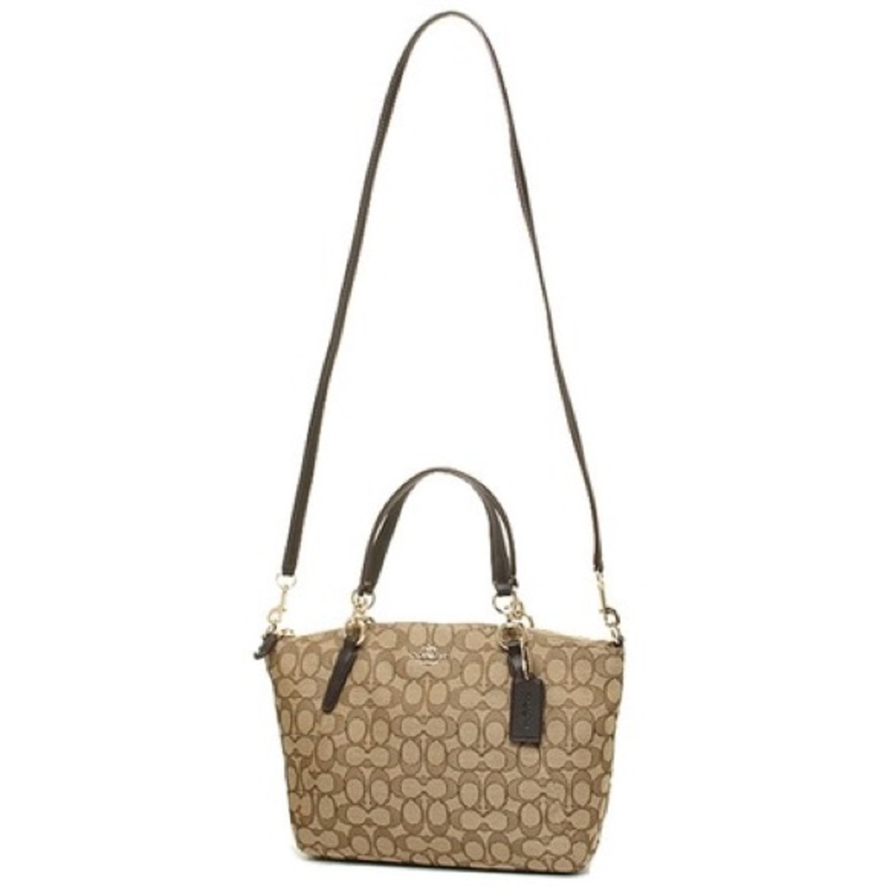 🐣 price drop! Coach khaki/brown cross body - Picture 5 of 6