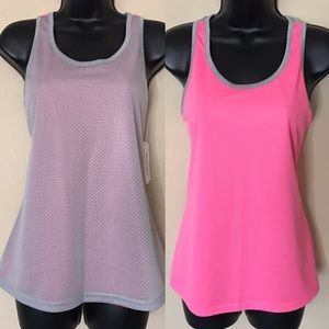 Reversible Pink | Gray Athletic Top