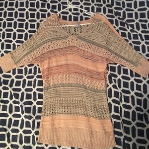 Cute mesh sweater!