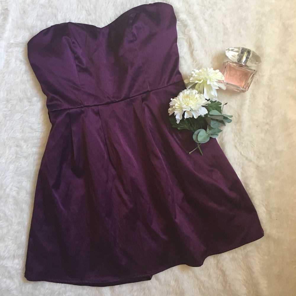 Purple Mini Dress