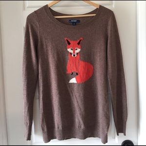 Brown fox sweater