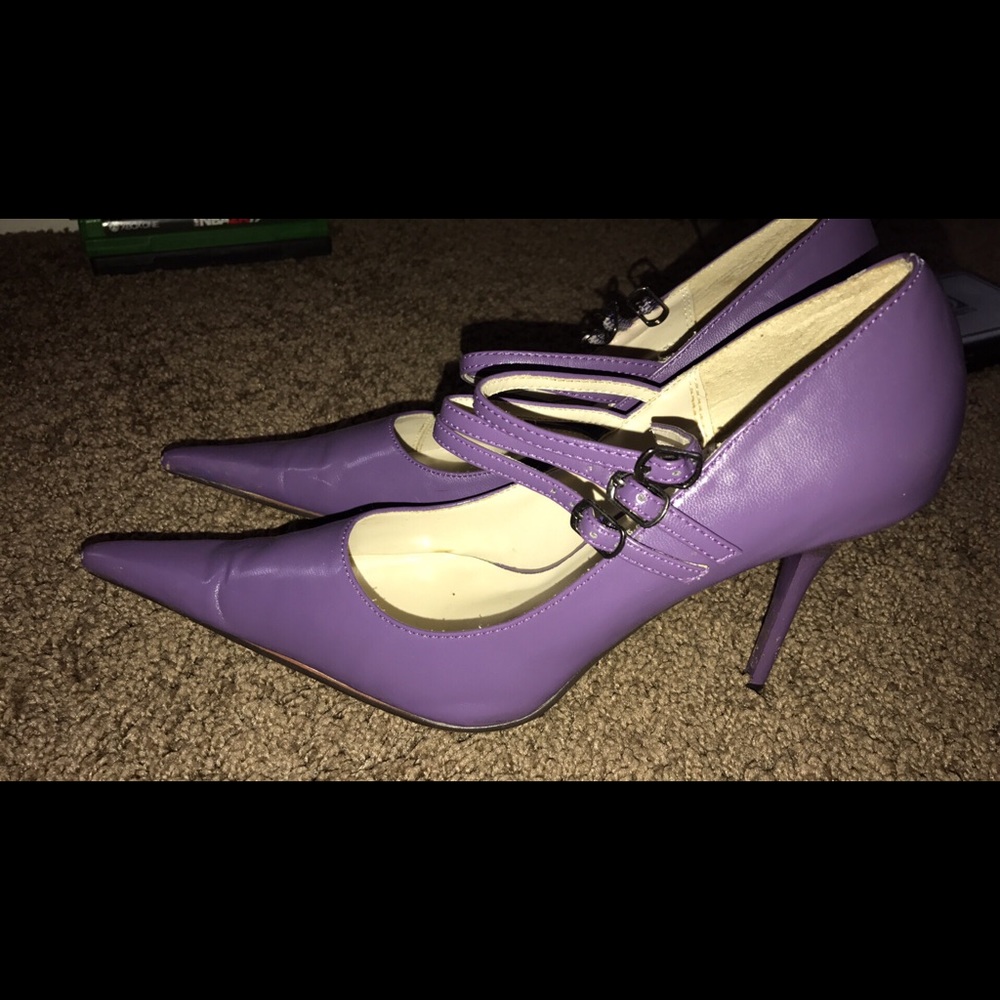 Michael Antonio Purple Heels