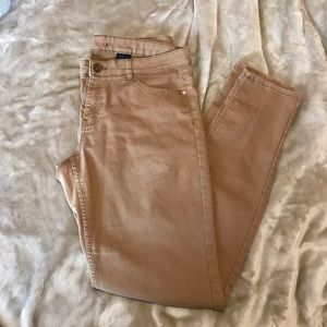 H&M Khaki Denim Jeggings