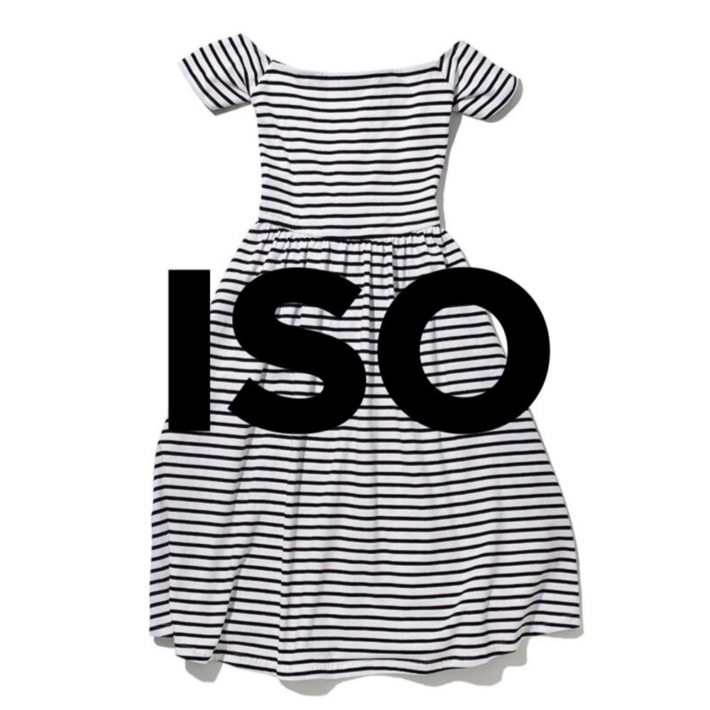 ISO: Size L, stripes or solid black