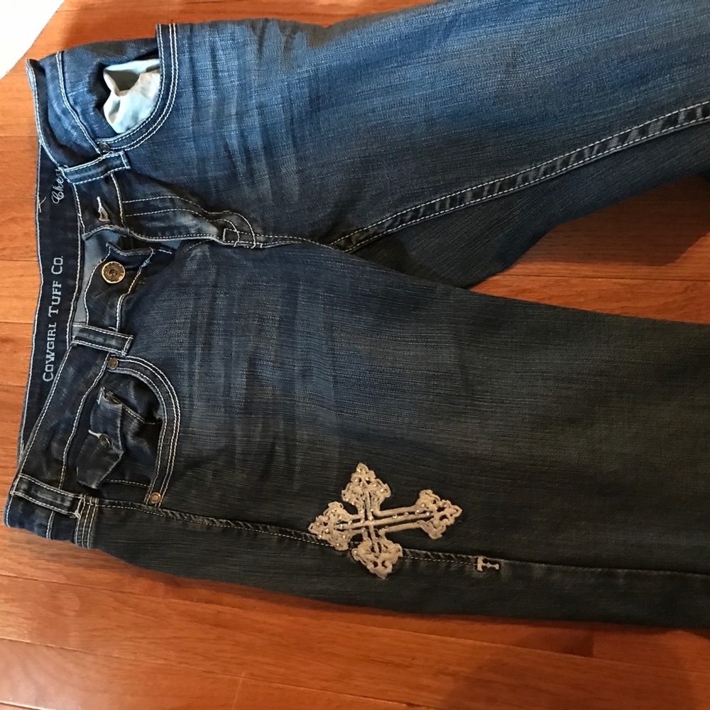 SUPER CUTE BLING COWGIRL TUFF Size 31!