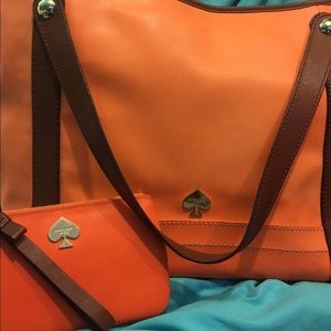 Kate Spade orange cobblestone park Stanley