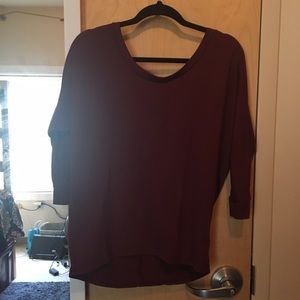 Red long sleeve