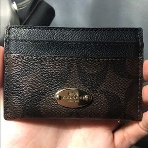Authentic Coach card holder wallet new with tag!!