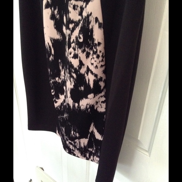 NWOT Plus Size Cap Sleeve Splatter Dress - Picture 4 of 5