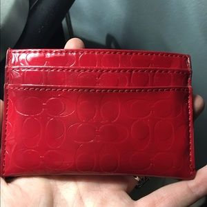 Authentic Coach card holder wallet