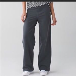 Lululemon "Sit in Stillness" Grey Pants