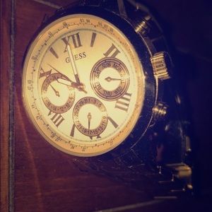 Guess gold watch