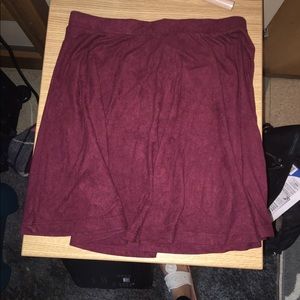 Velvet skirt