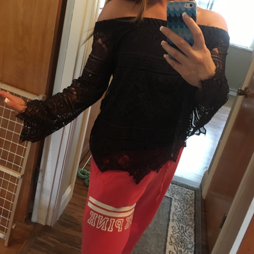 Off the shoulder top