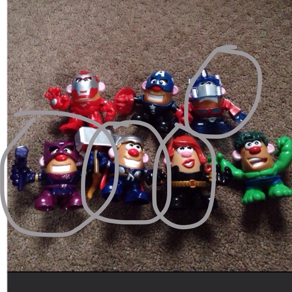 mini potato head superhero