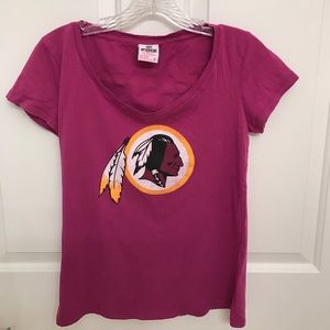 PINK Washington Redskins tee