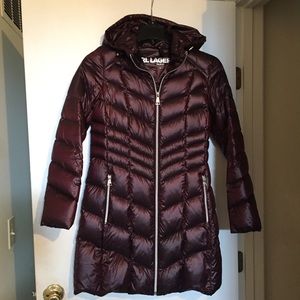 NWOT Karl Lagerfeld Down filled Coat