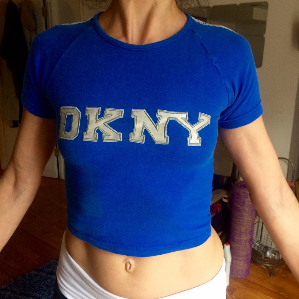 Vintage DKNY Crop Tee