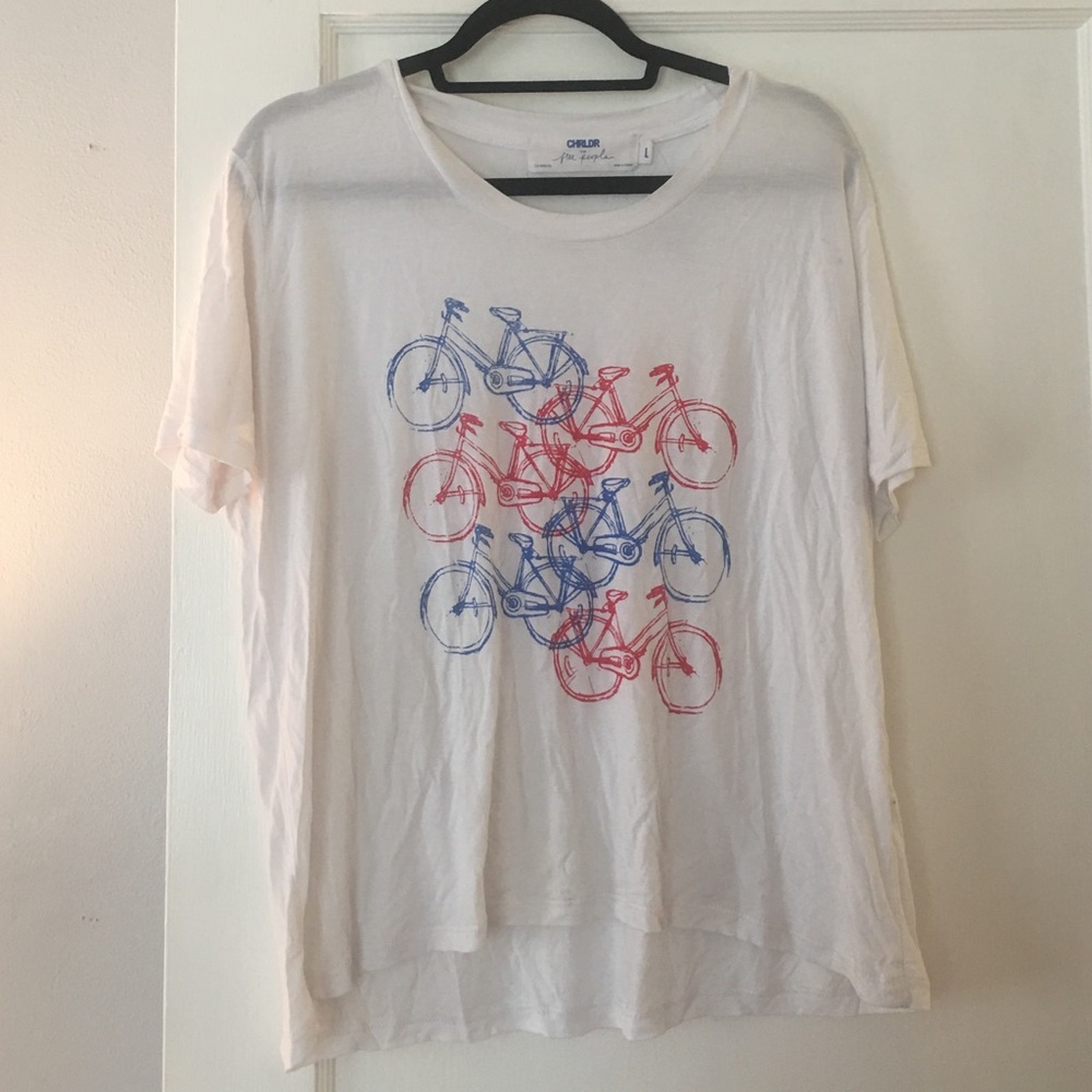 Free people bicycle tee L