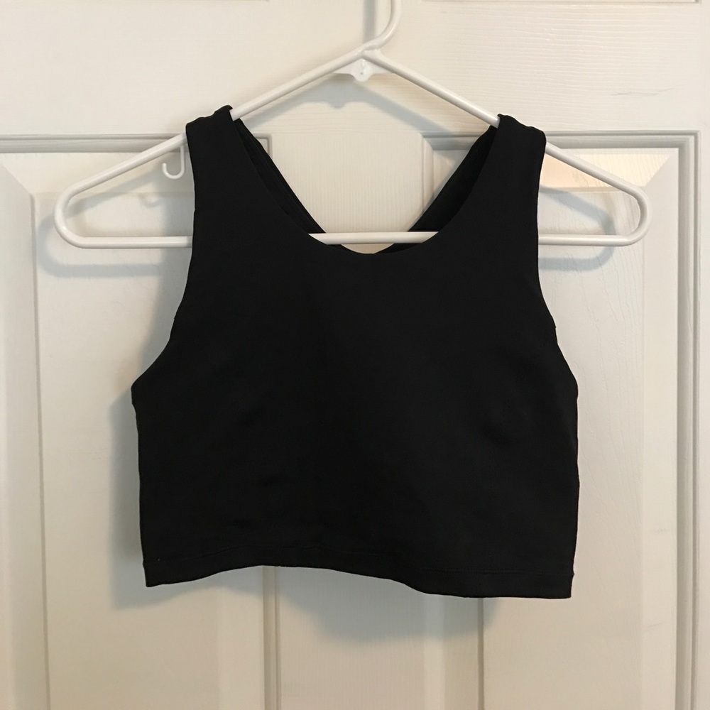 Lululemon sports bra with lace detail