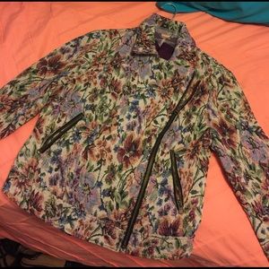 Free People floral jacket