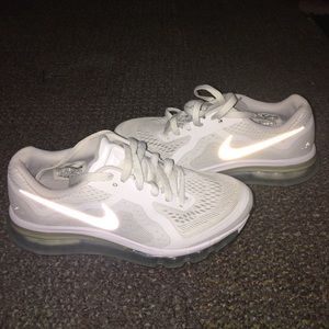 Nike White Air Max's