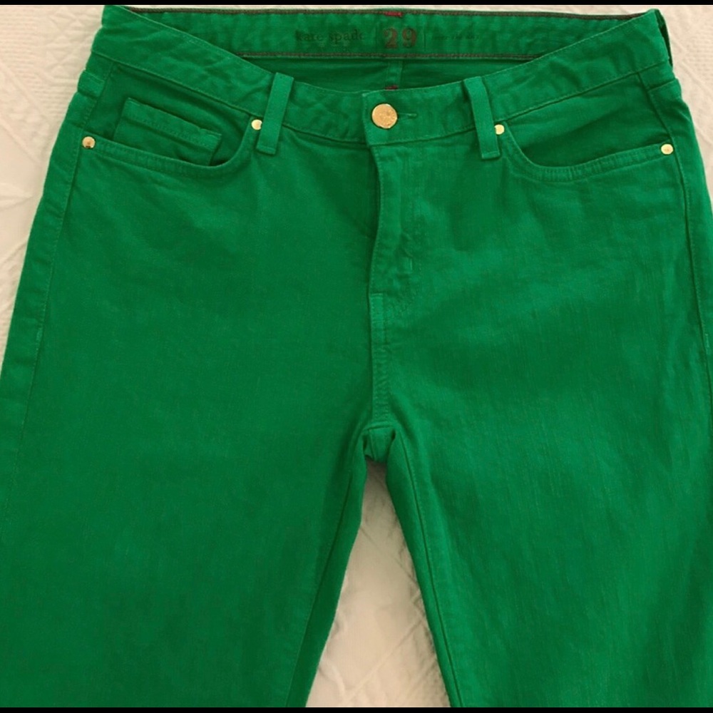Kate Spade Broome Street Green Pants