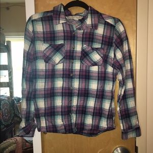 Plaid long sleeve