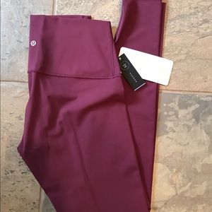 Lululemon wunder under pants
