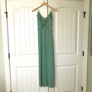 Striped maxi dress