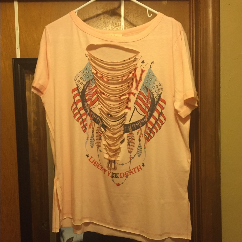 Brand new slit tee!
