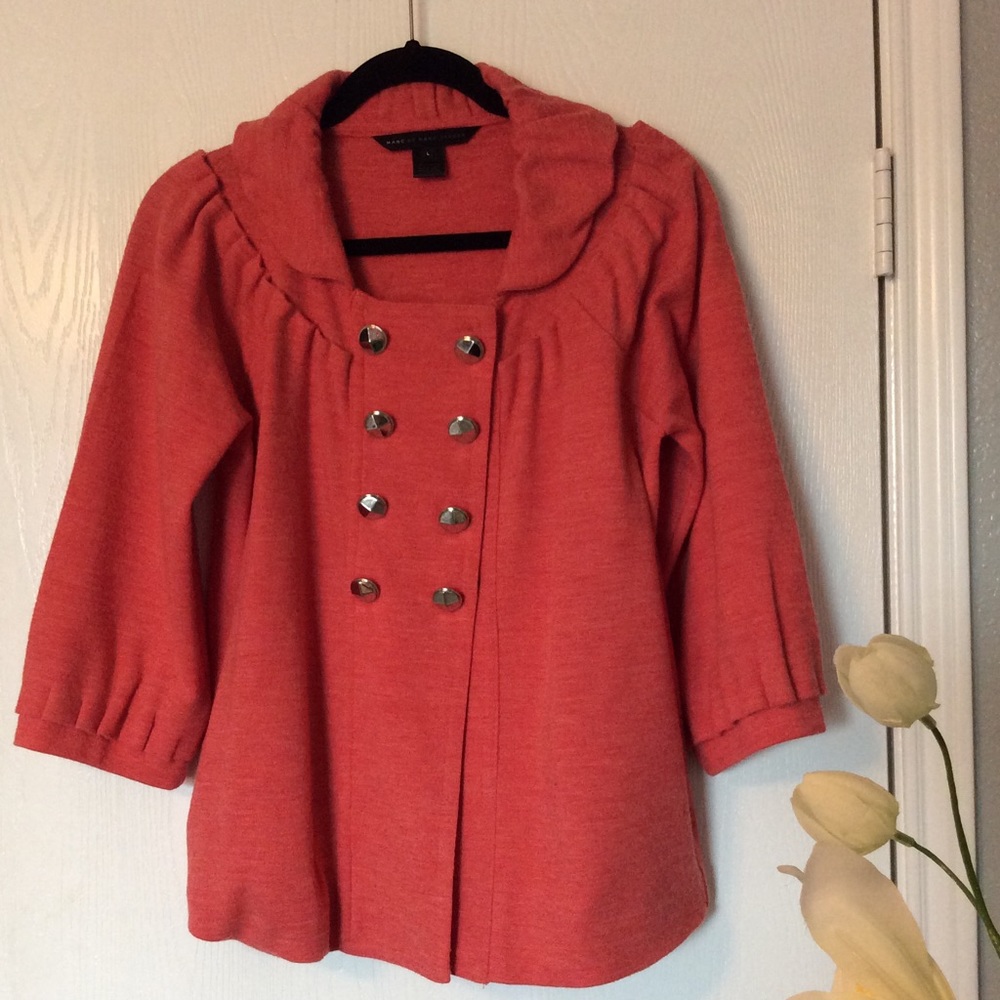 Marc by Marc Jacobs Cropped Swing Coat