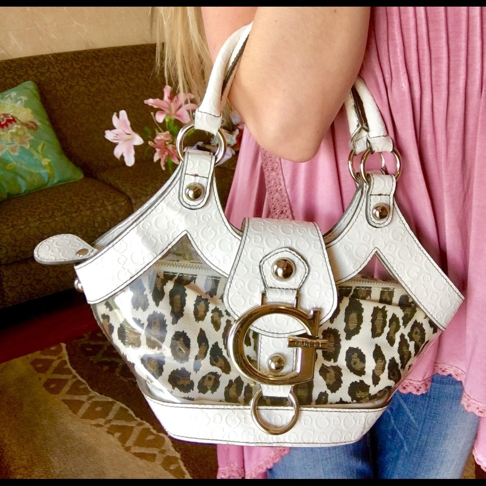 GUESS Brand Cheetah Print Purse!