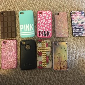 BRAND NAME IPHONE 4 CASES!!!