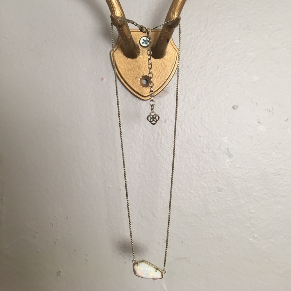 Kendra Scott Opal necklace