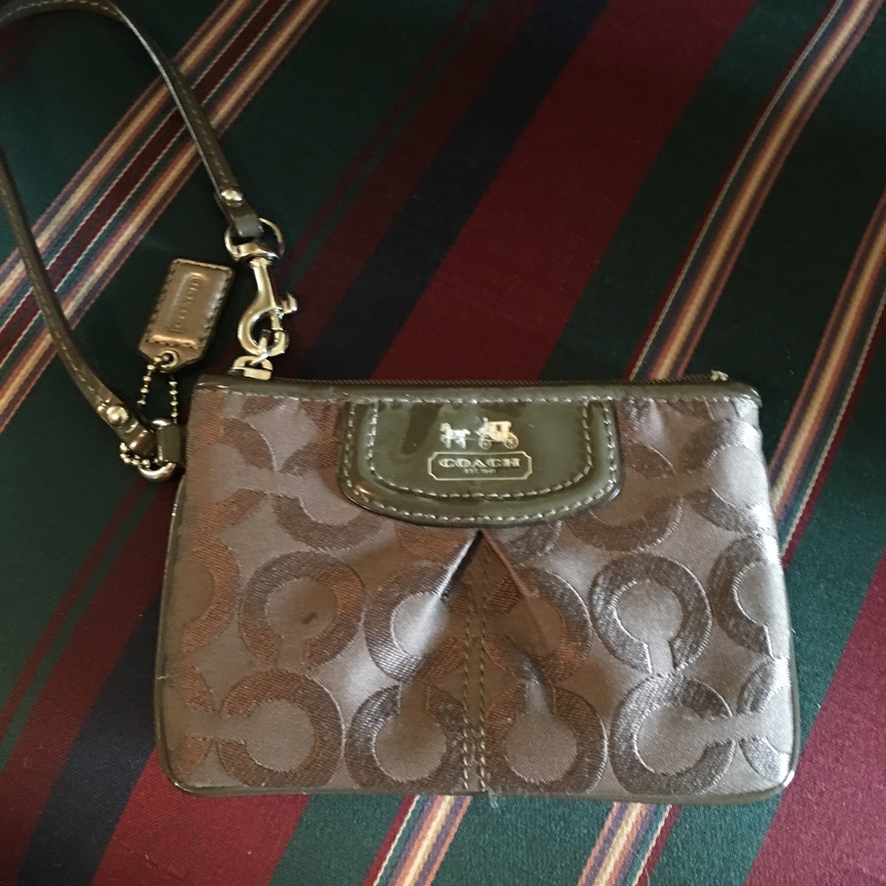 Coach pouch