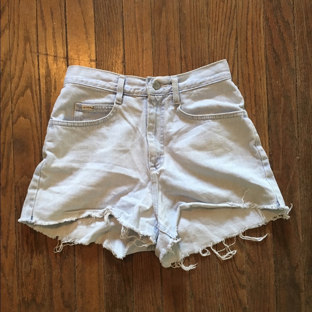 Vintage High Waisted Jean Shorts