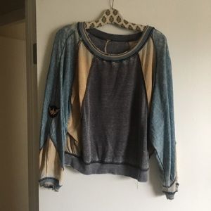 🍎Free People Collegiate Pullover🍎