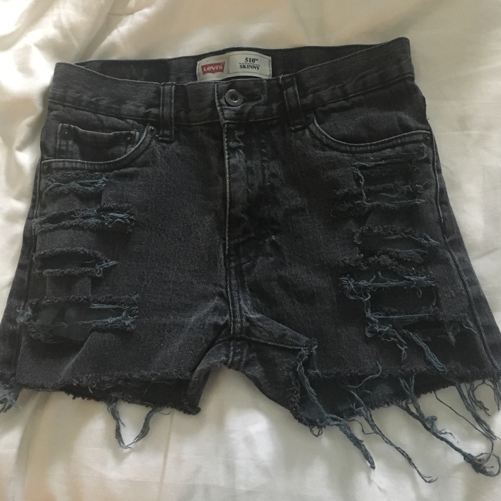 High waisted Jean Shorts
