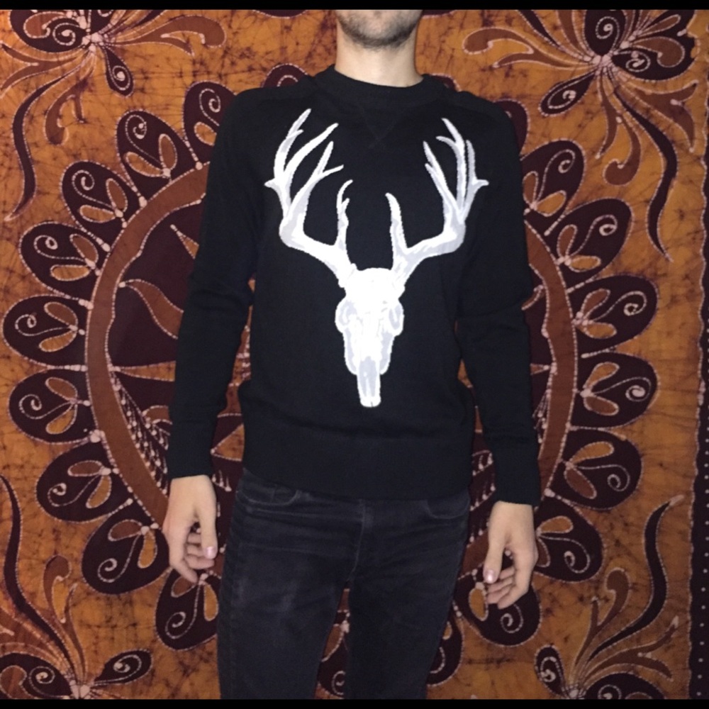 Deer Skull Sweater